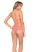 Luli Fama Starfish Wishes Gold Net Center Sporty Bra